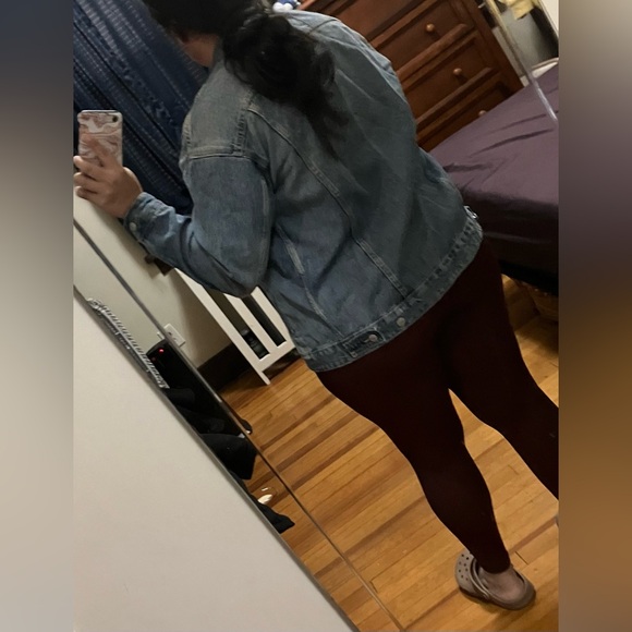 Oversized Wild Fable Jean Jacket - Picture 6 of 6